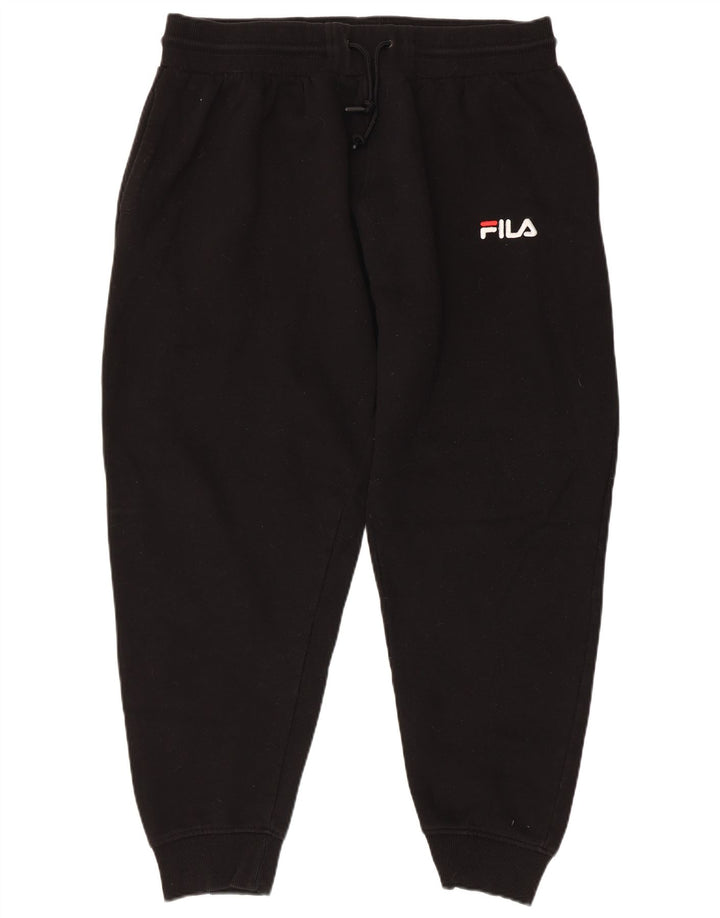 Męskie spodnie dresowe FILA Joggers 2XL Czarny poliester