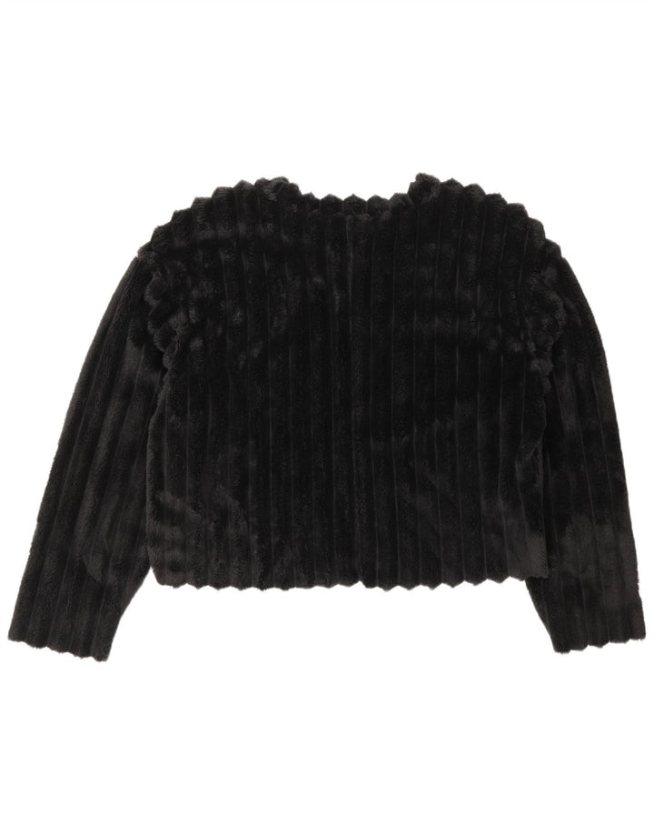 Damski sweter polarowy ZARA UK 14, średni czarny