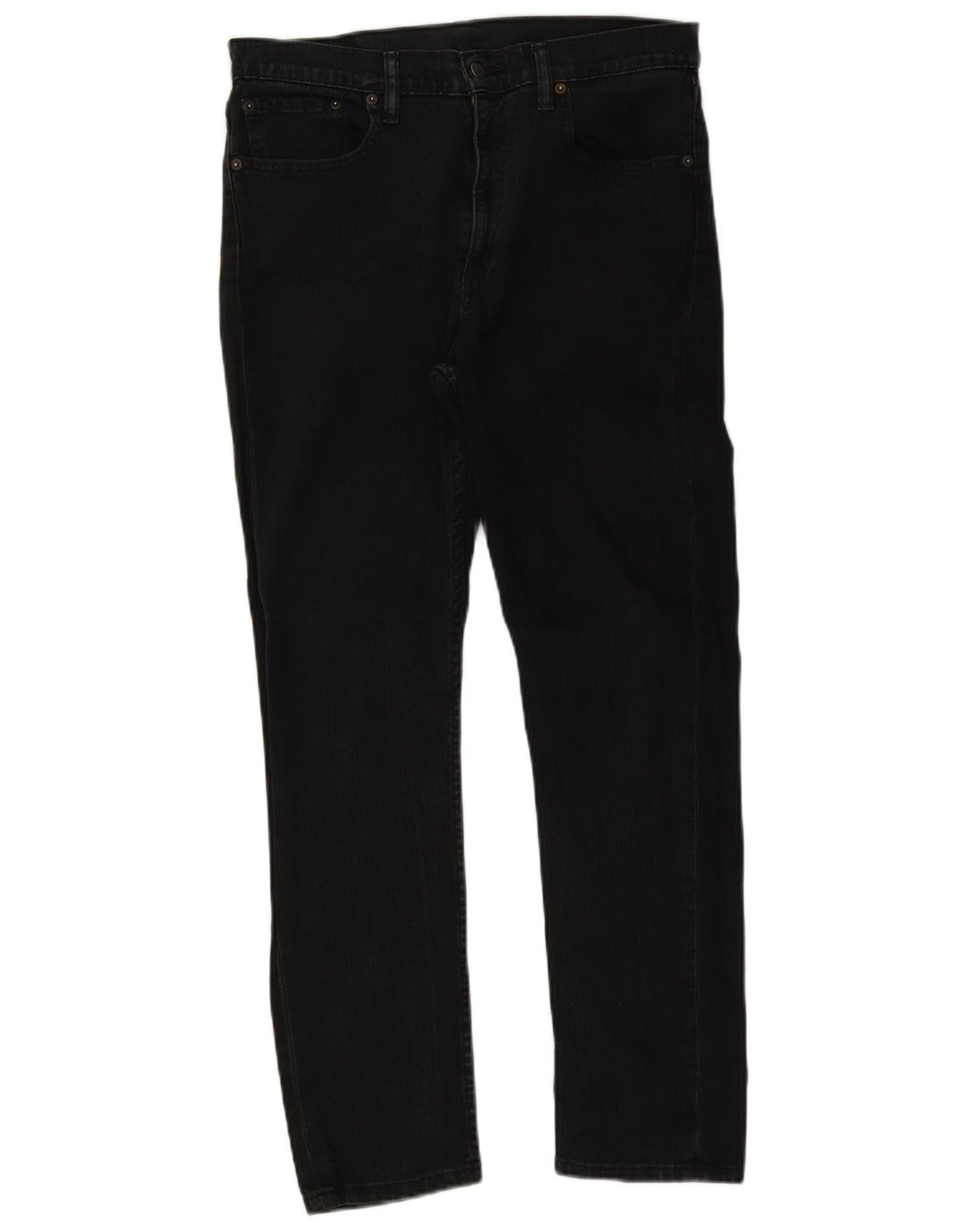 Męskie jeansy slim fit Levi's W34 L30 Czarna bawełna