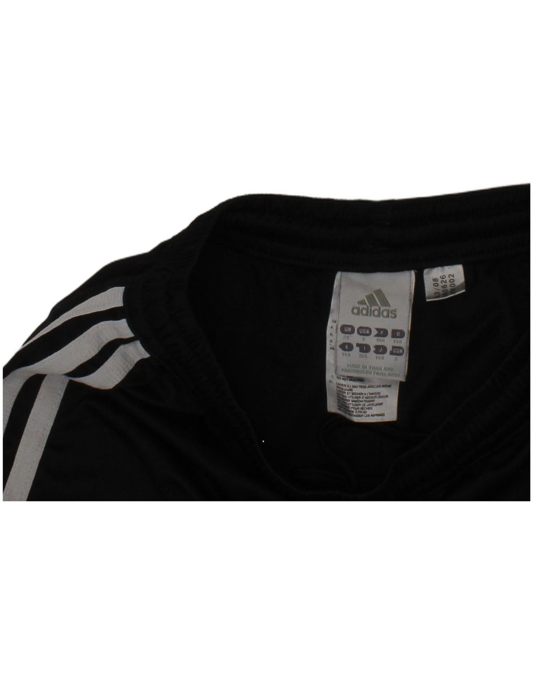 ADIDAS Boys Climalite Sport Shorts 9-10 Years  Black Colourblock Polyester