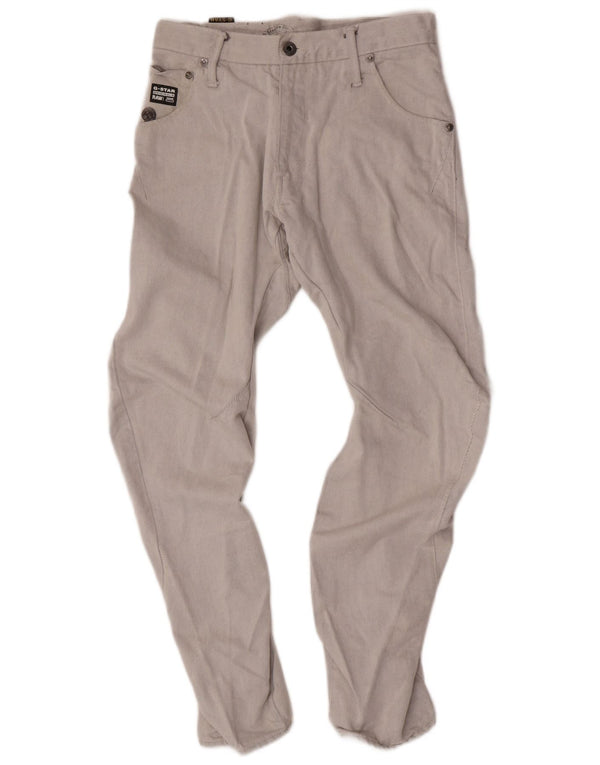 G-Star Mens Arc Graphic Loose Fit Tapered Jeans W30 L27 Grey Cotton
