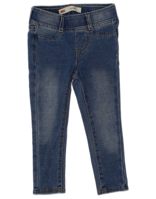 Levi's Baby Girls Jegging Obcisłe dżinsy 18-24 miesięcy W18 L13 Niebieska bawełna