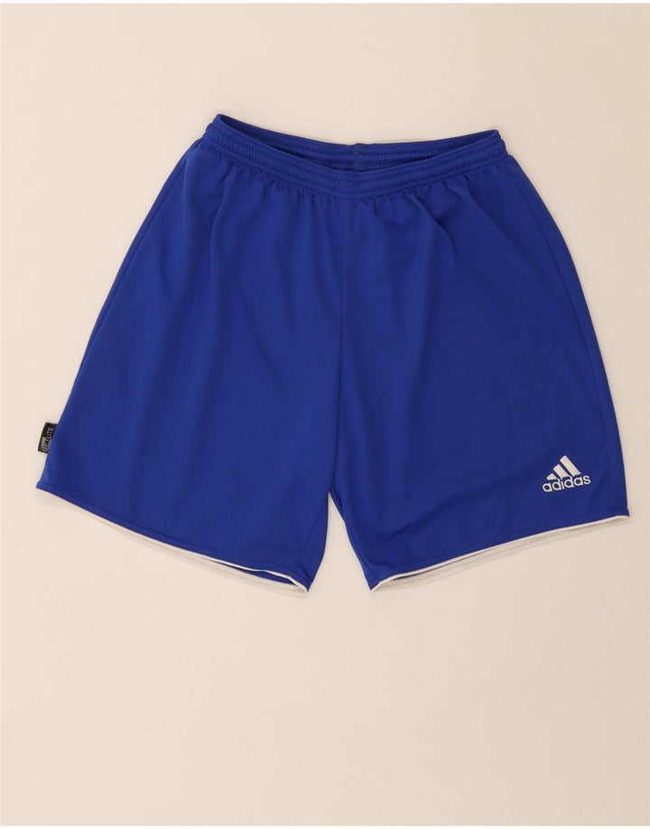 ADIDAS Mens Sport Shorts Medium  Blue Polyester