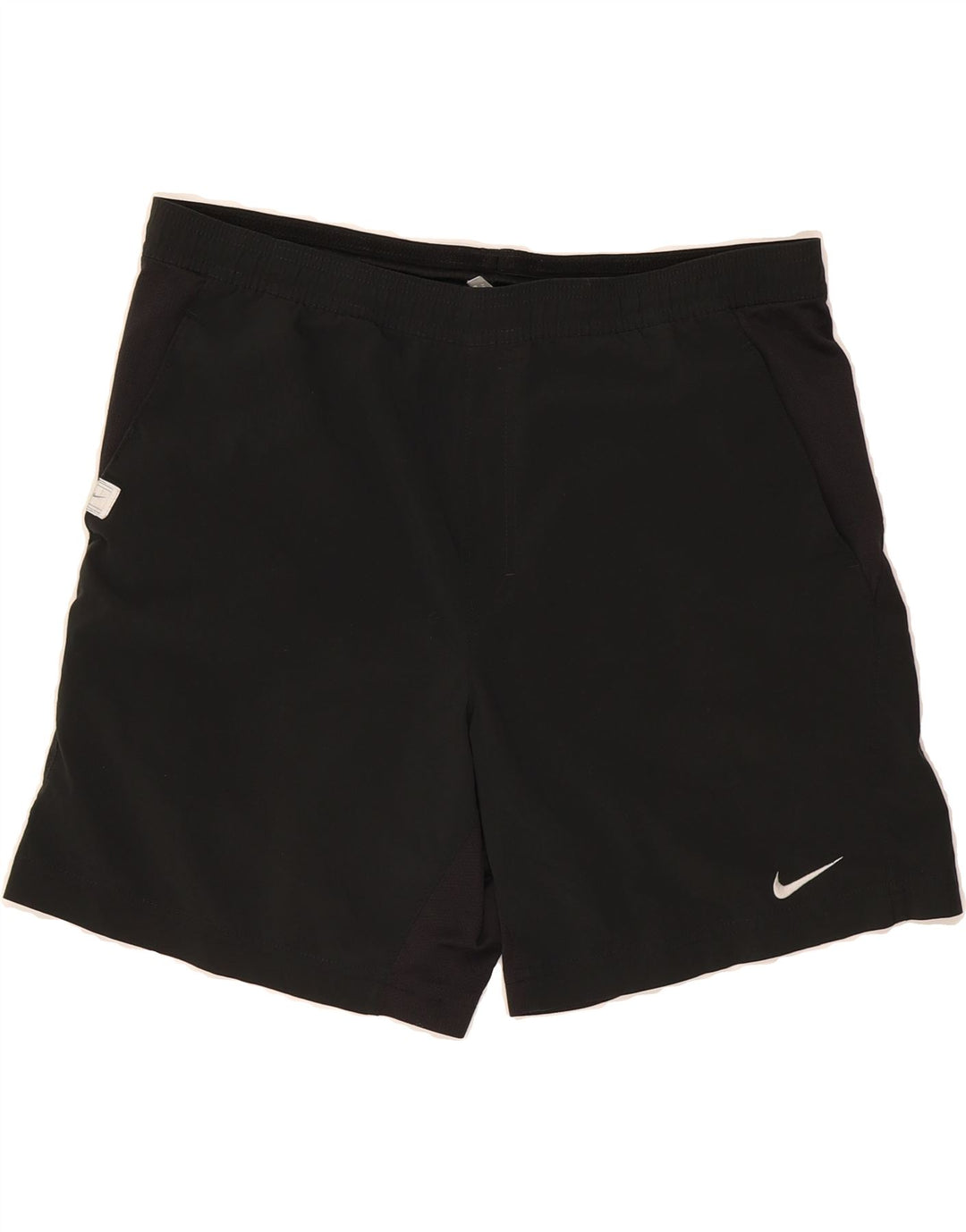 NIKE Mens Sport Shorts UK 31/33 Medium  Black Polyester Vintage Nike and Second-Hand Nike from Messina Hembry 
