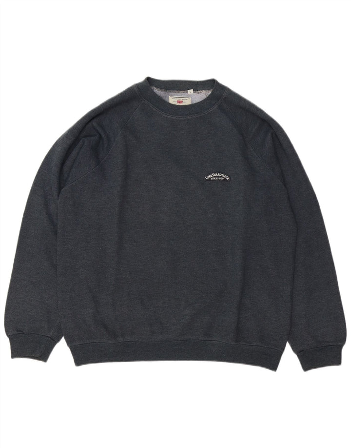 Sweter męski Levi's, duży, granatowy