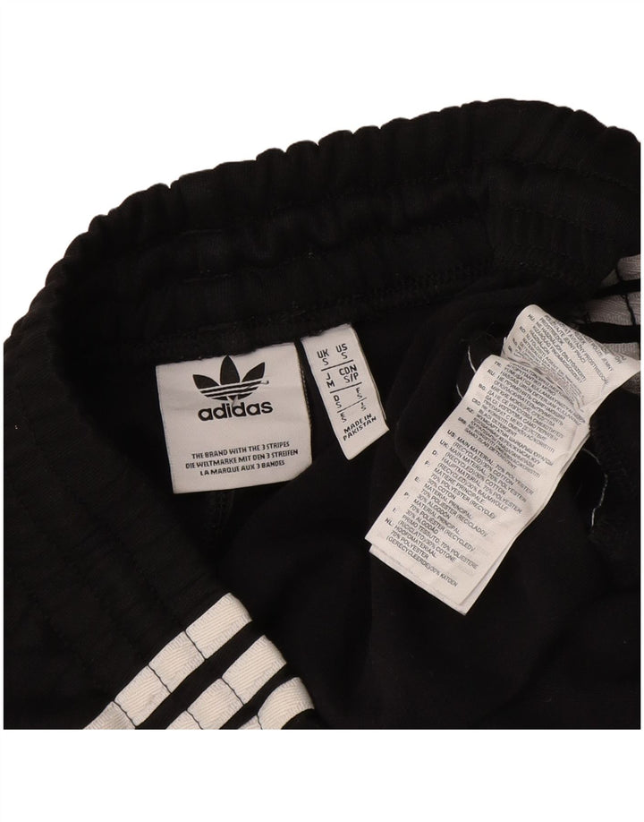 Adidas Męskie Spodnie Dresowe Joggery Małe Czarne Poliester