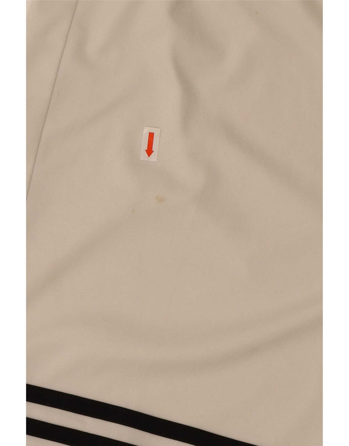 Męskie spodenki sportowe Adidas Climalite XL, biały poliester