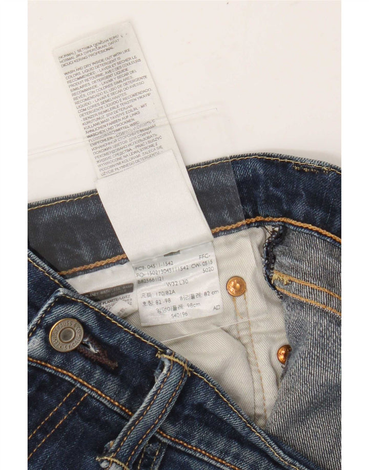 Męskie dżinsy Levi's w trudnej sytuacji W32 L27 Niebieska bawełna