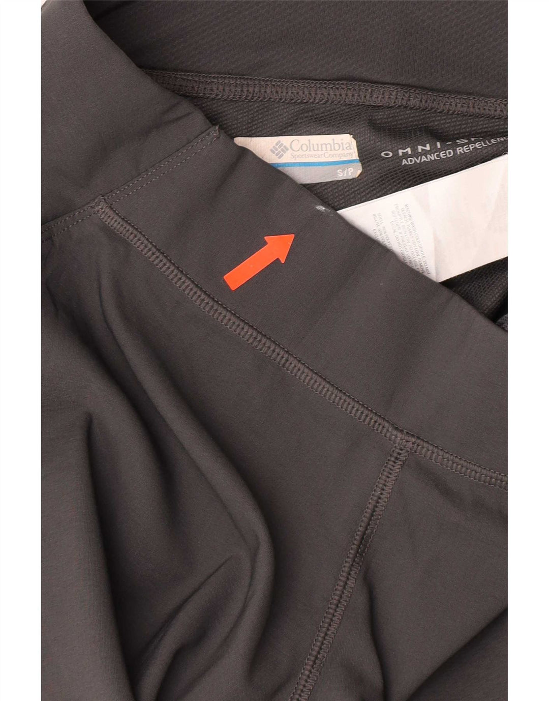 Damskie spodenki sportowe Columbia Omni-Shield UK 8, mały, szary poliester