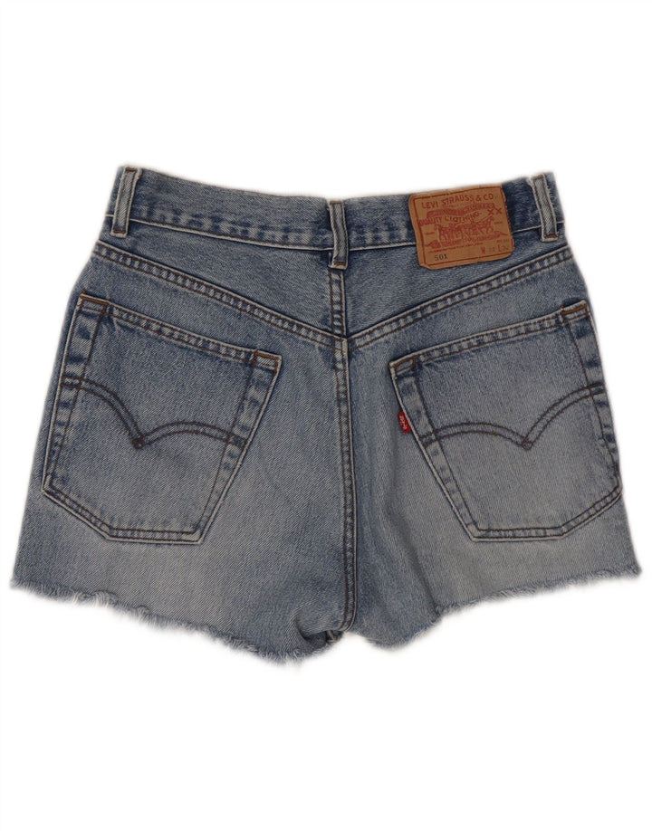 Damskie spodenki jeansowe Levi's 501 W28 Średni niebieski
