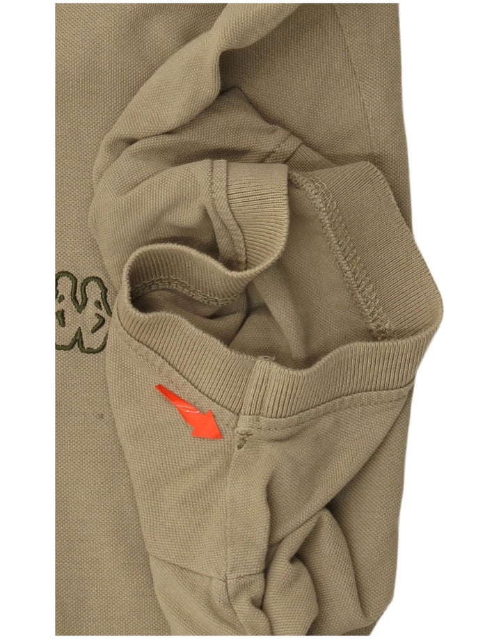 Męska koszulka polo Kappa 6XL, bawełna khaki