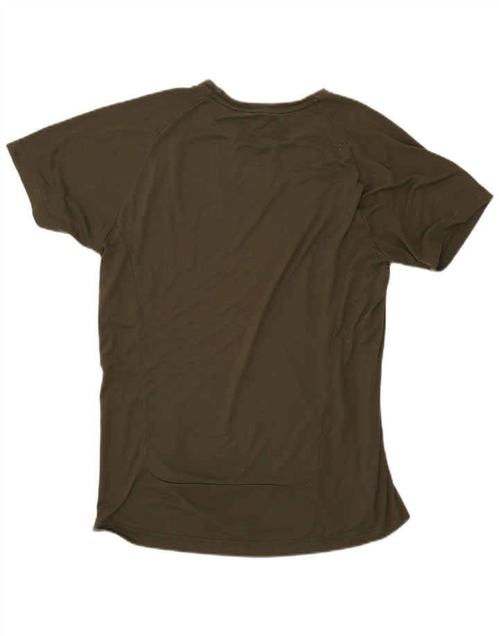 T-shirt męski Puma, duży, bawełniany khaki