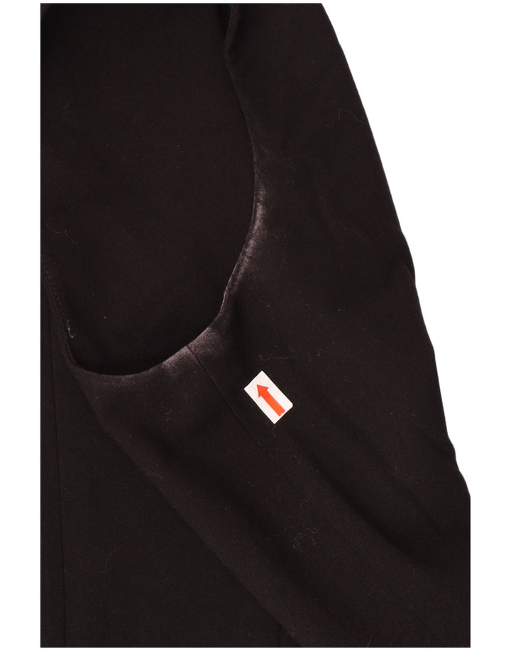 Damska sukienka o linii A bez rękawów Calvin Klein US 8, średnia czarna