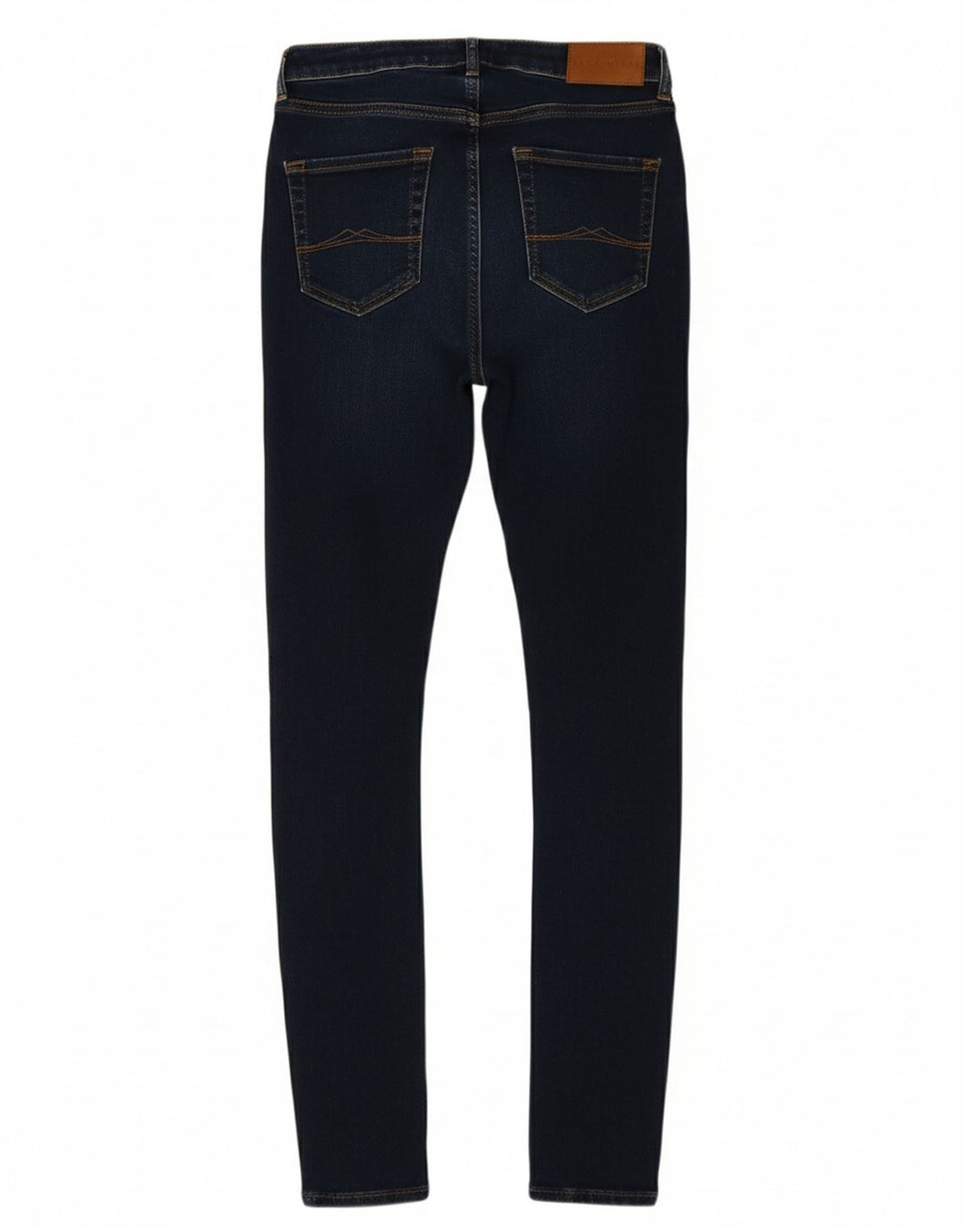 JACK WILLS Womens Skinny Jeans W26 L29 Navy Blue Polyester