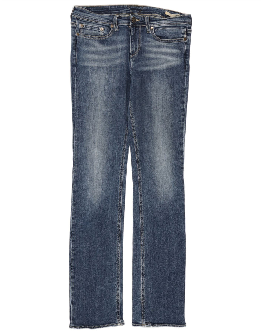 Meltin' Pot Damskie Melia Slim Jeans W30 L32 Niebieski