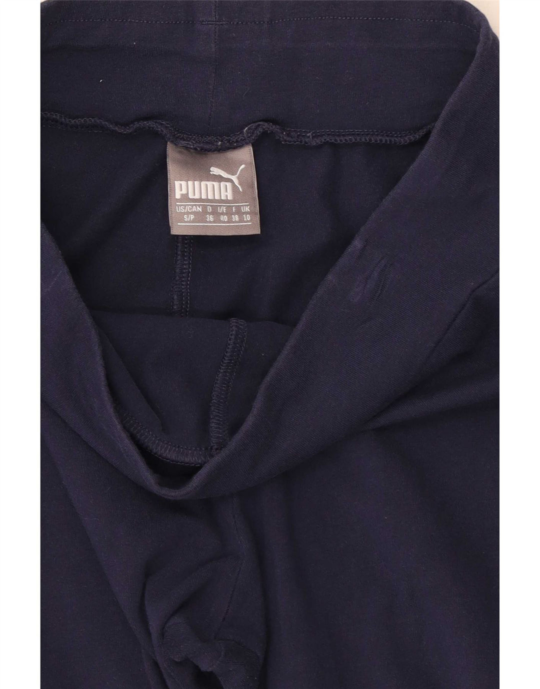 Damskie legginsy Puma Graphic UK 10, małe, granatowe