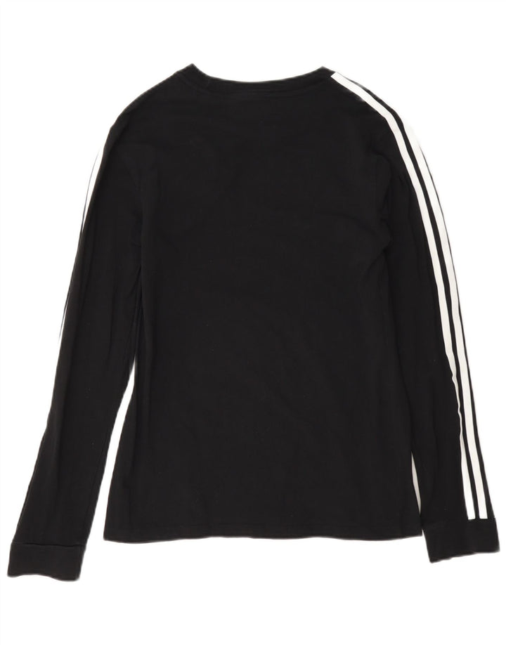 Damska koszulka Adidas z długim rękawem UK 8, mała czarna