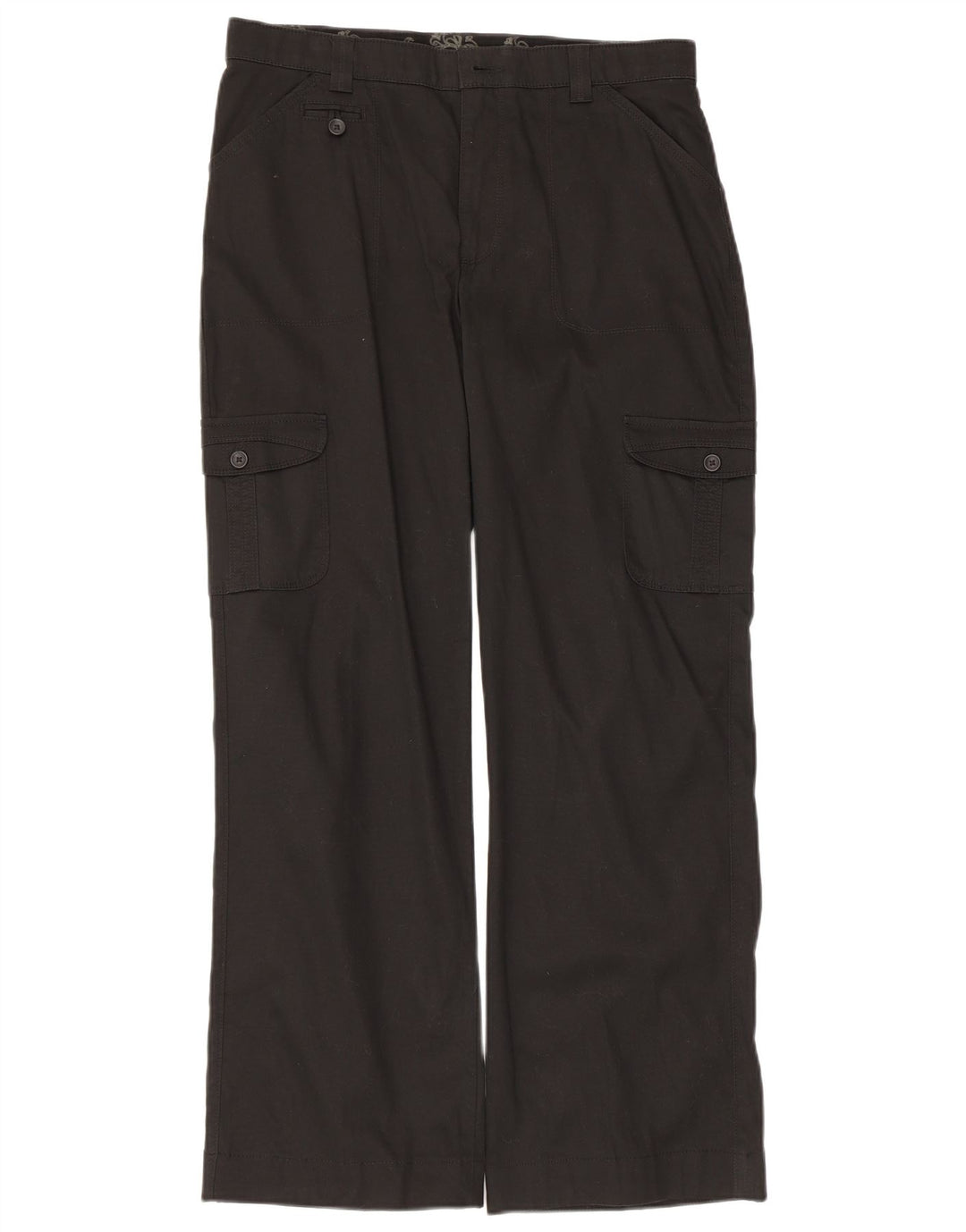 Damskie spodnie Lee Straight Cargo W30 L30 czarne