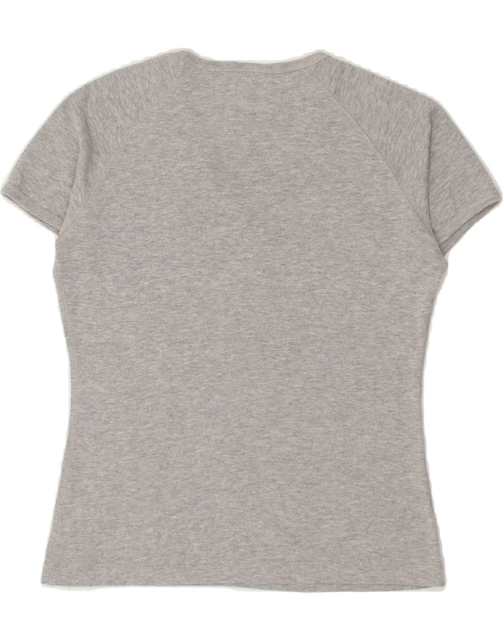 CHAMPION Womens T-Shirt Top UK 14 Large Grey Vintage Champion and Second-Hand Champion from Messina Hembry 
