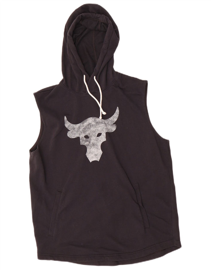 Męski sweter z kapturem Under Armour z grafiką, duży, czarny