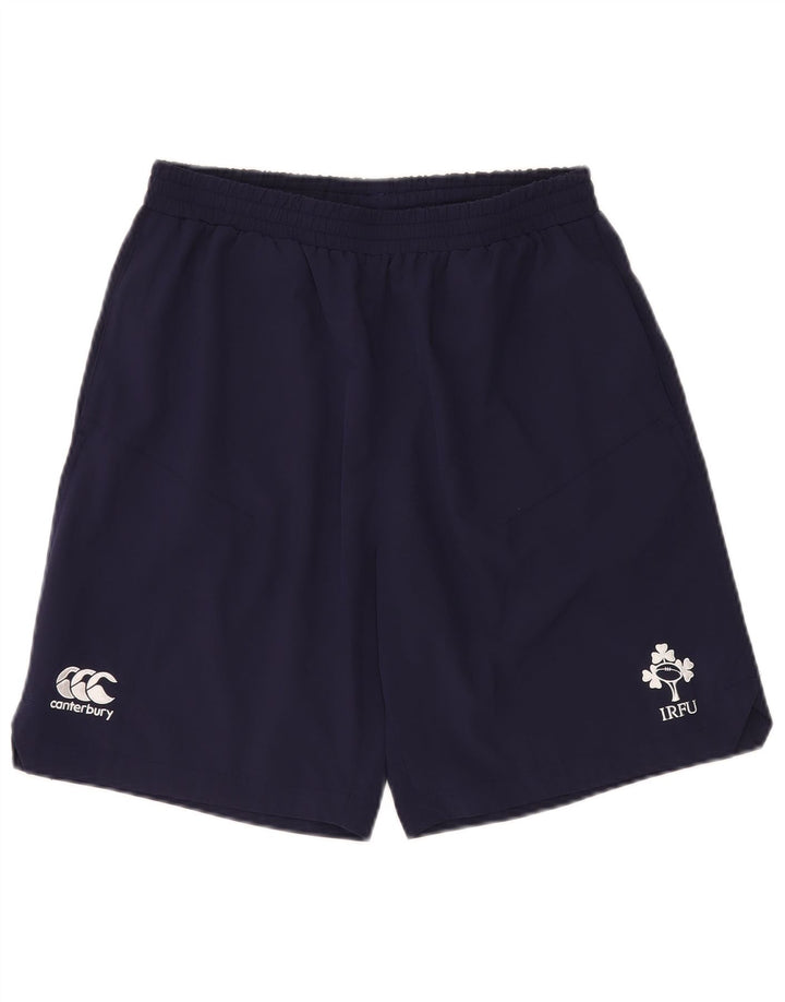 Męskie spodenki sportowe Canterbury Ireland Graphic, średni granatowy poliester
