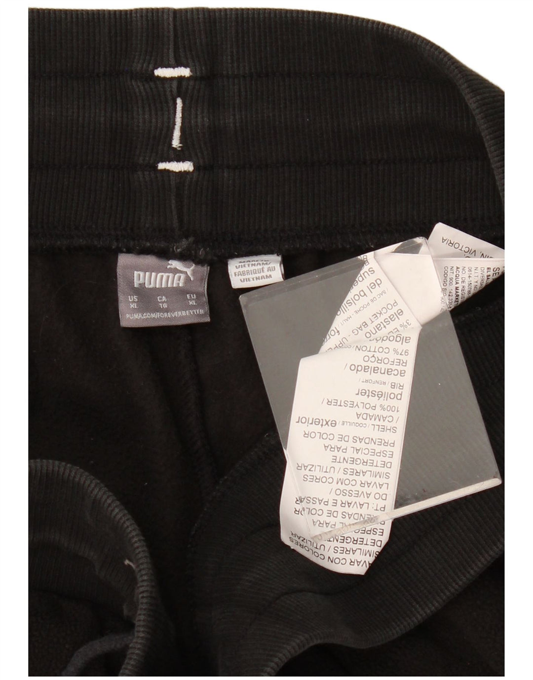 Damskie spodnie dresowe Puma Graphic Joggers XL Czarne poliestrowe Halloween