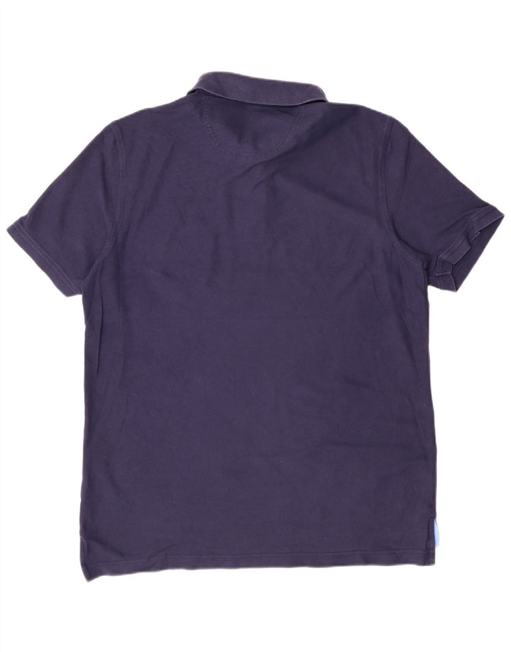 Męska koszulka polo Izod, duża, granatowa, bawełniana