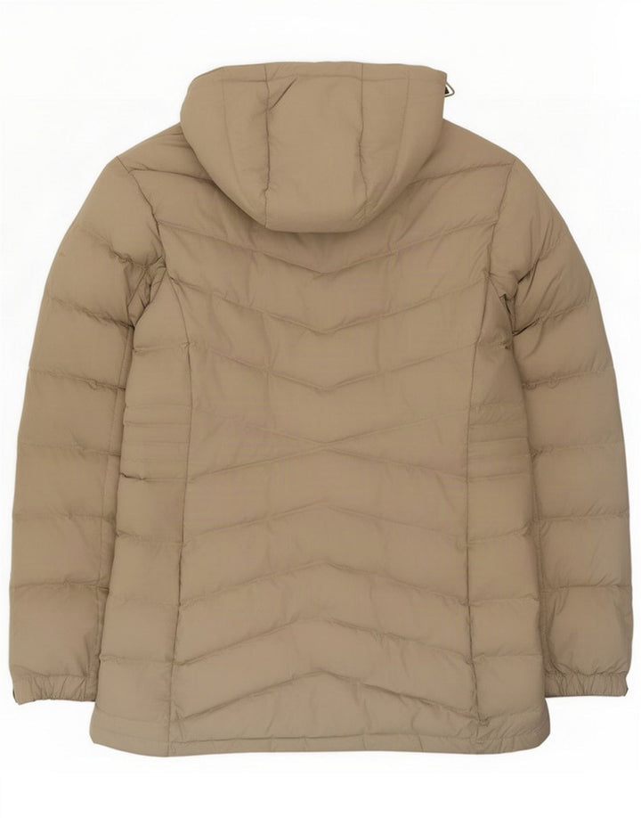 Berghaus damska ocieplana kurtka z kapturem UK 18 XL beżowa poliester