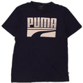 Męski T-shirt Puma z grafiką, duży, granatowy