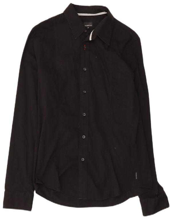 Koszula męska Calvin Klein Jeans, średnia czarna