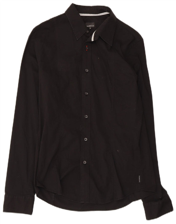 Koszula męska Calvin Klein Jeans, średnia czarna