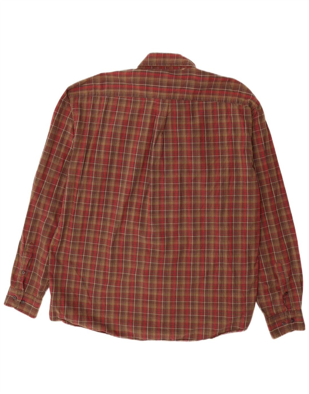 Koszula męska Sergio Tacchini 2XL, bawełniana, brązowa krata