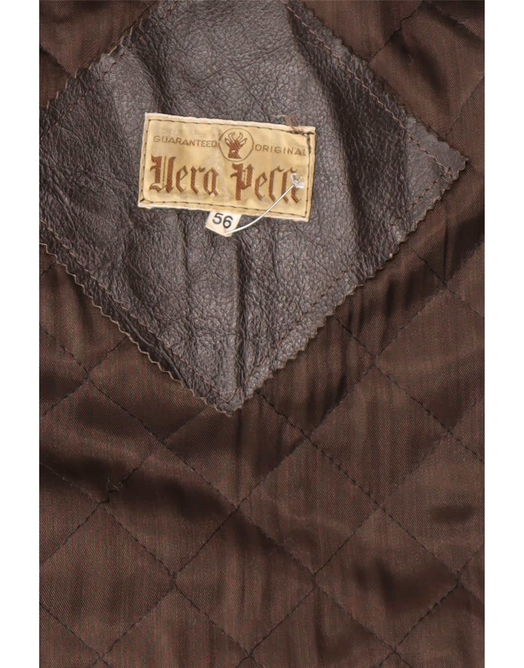 Vintage męska skórzana kurtka IT 56 3XL czarna skóra