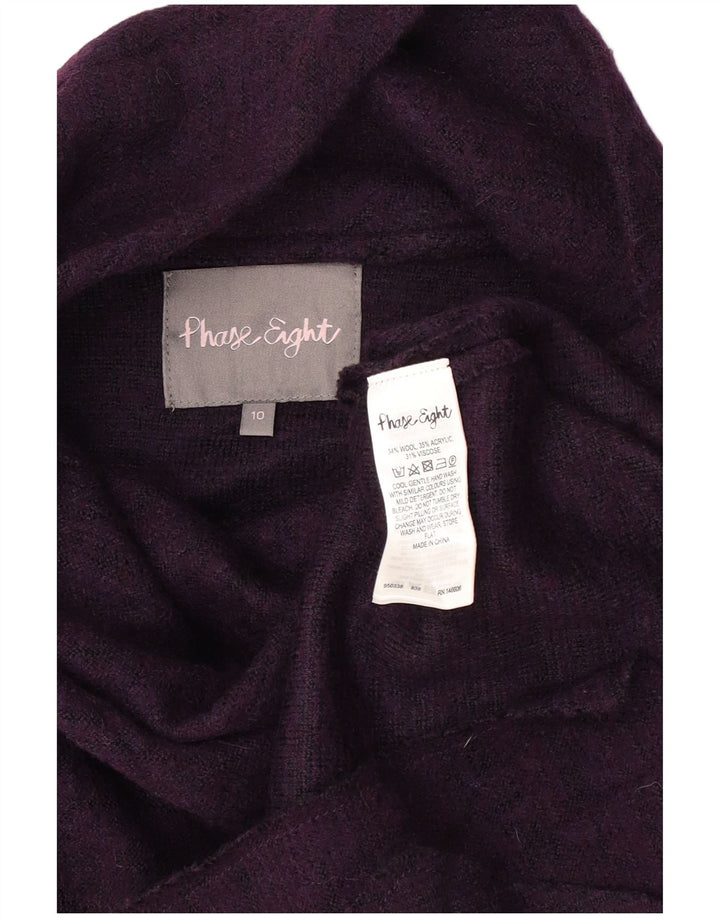 Damski sweter oversize Phase Eight Longline UK 10 Small Purple