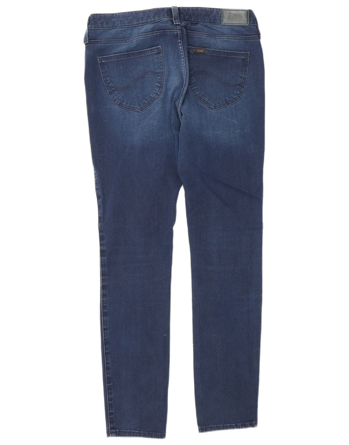 Damskie jeansy Lee Skinny W30 L30 granatowe