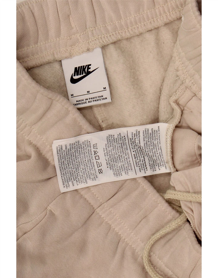 Damskie spodnie dresowe Nike UK 14, średnio beżowe, bawełniane