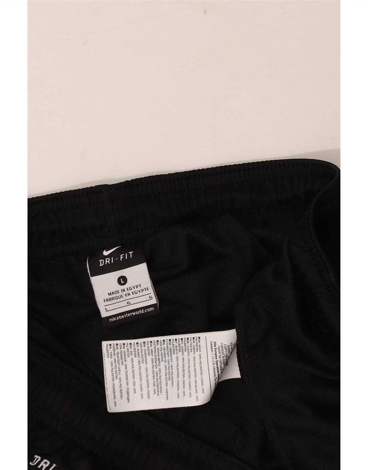 Męskie spodenki sportowe Nike Dri Fit, duże, czarne, poliestrowe