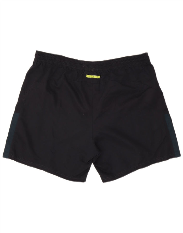 Męskie spodenki sportowe Adidas XL granatowe, poliestrowe