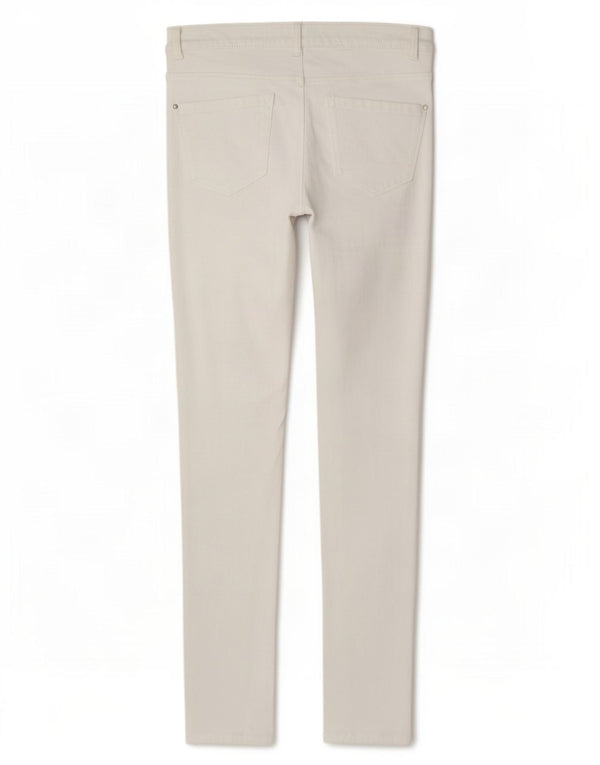 Damskie jeansy skinny Zara EU 38 Small W28 L27 Białe