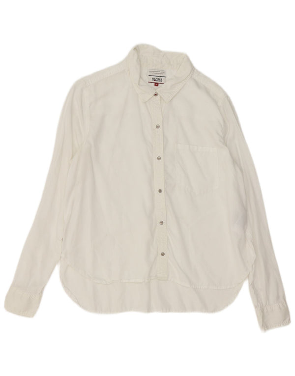 Koszula damska Tommy Hilfiger UK 14 Medium White Lyocell