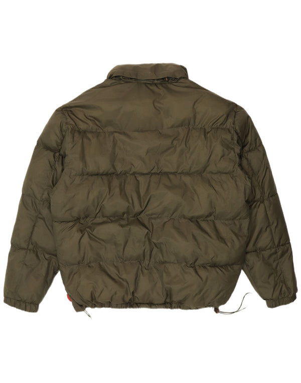 Męska ocieplana kurtka z kapturem Umbro UK 44 2XL Khaki Nylon