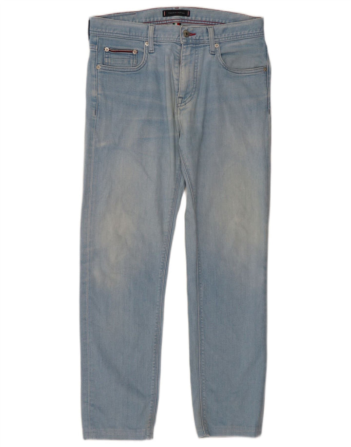 Męskie dżinsy Tommy Hilfiger Bleecker Slim W31 L29 Niebieska bawełna