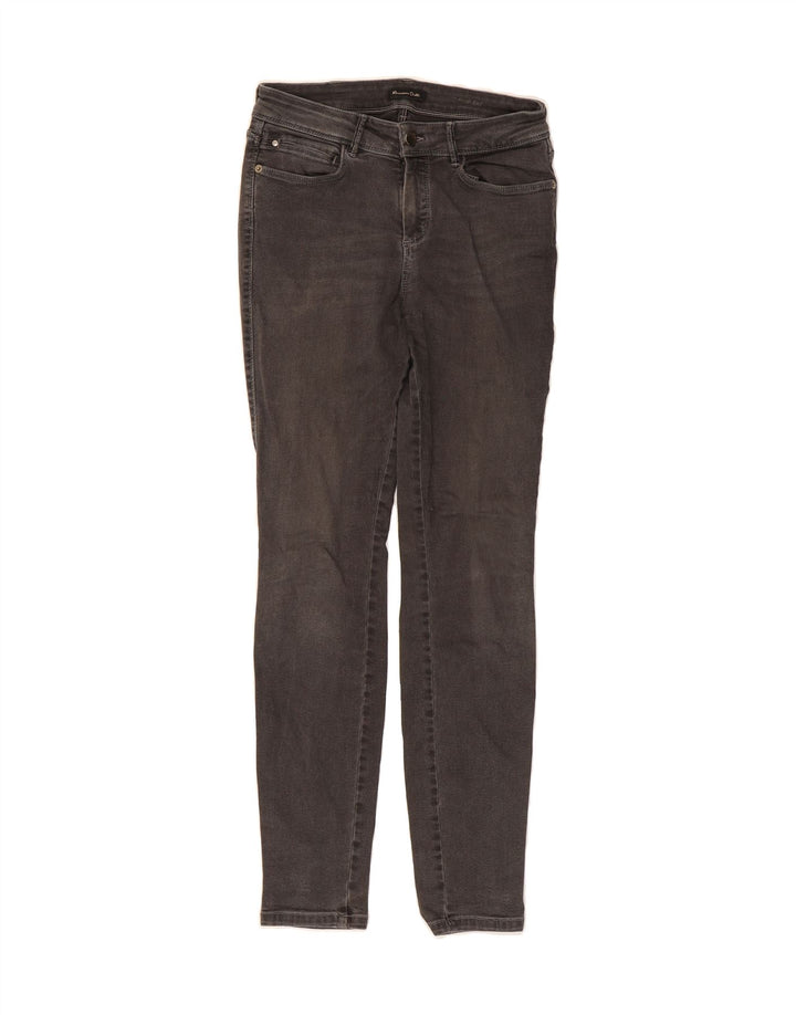 MASSIMO DUTTI Womens Skinny Jeans US 6 Medium W28 L29 Grey Cotton Vintage Massimo Dutti and Second-Hand Massimo Dutti from Messina Hembry 