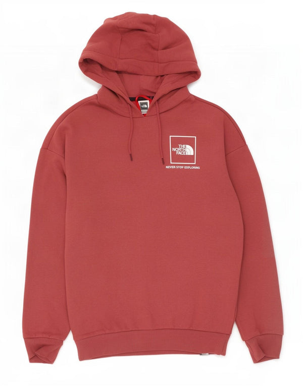 Damski sweter z kapturem The North Face, UK 14, średni bordowy, bawełniany
