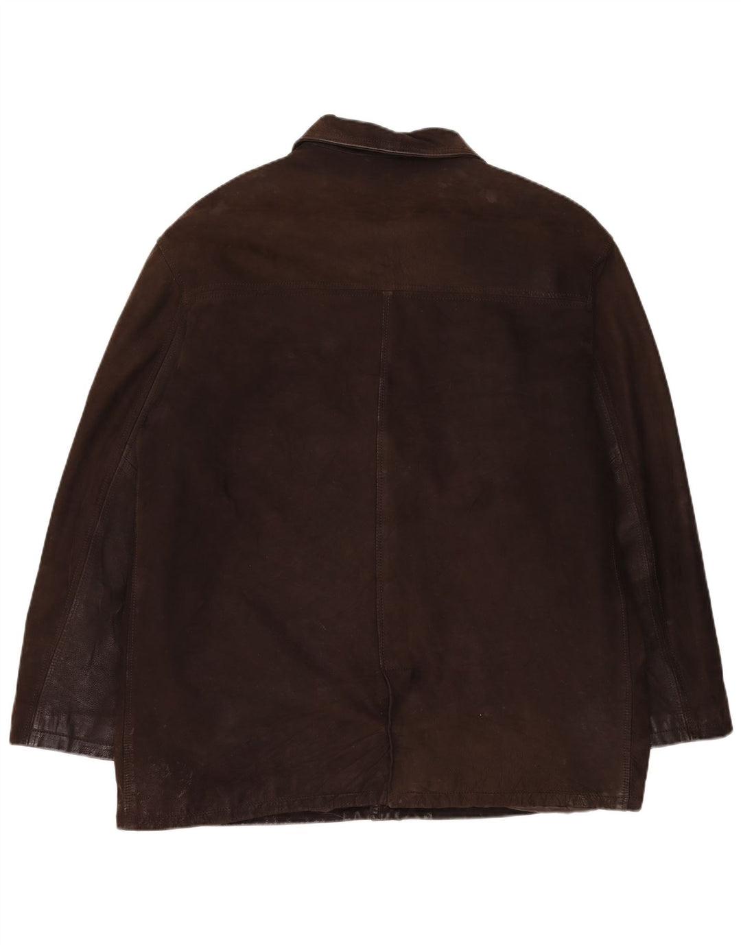 Vintage męska kurtka skórzana IT 56 3XL brązowa skóra