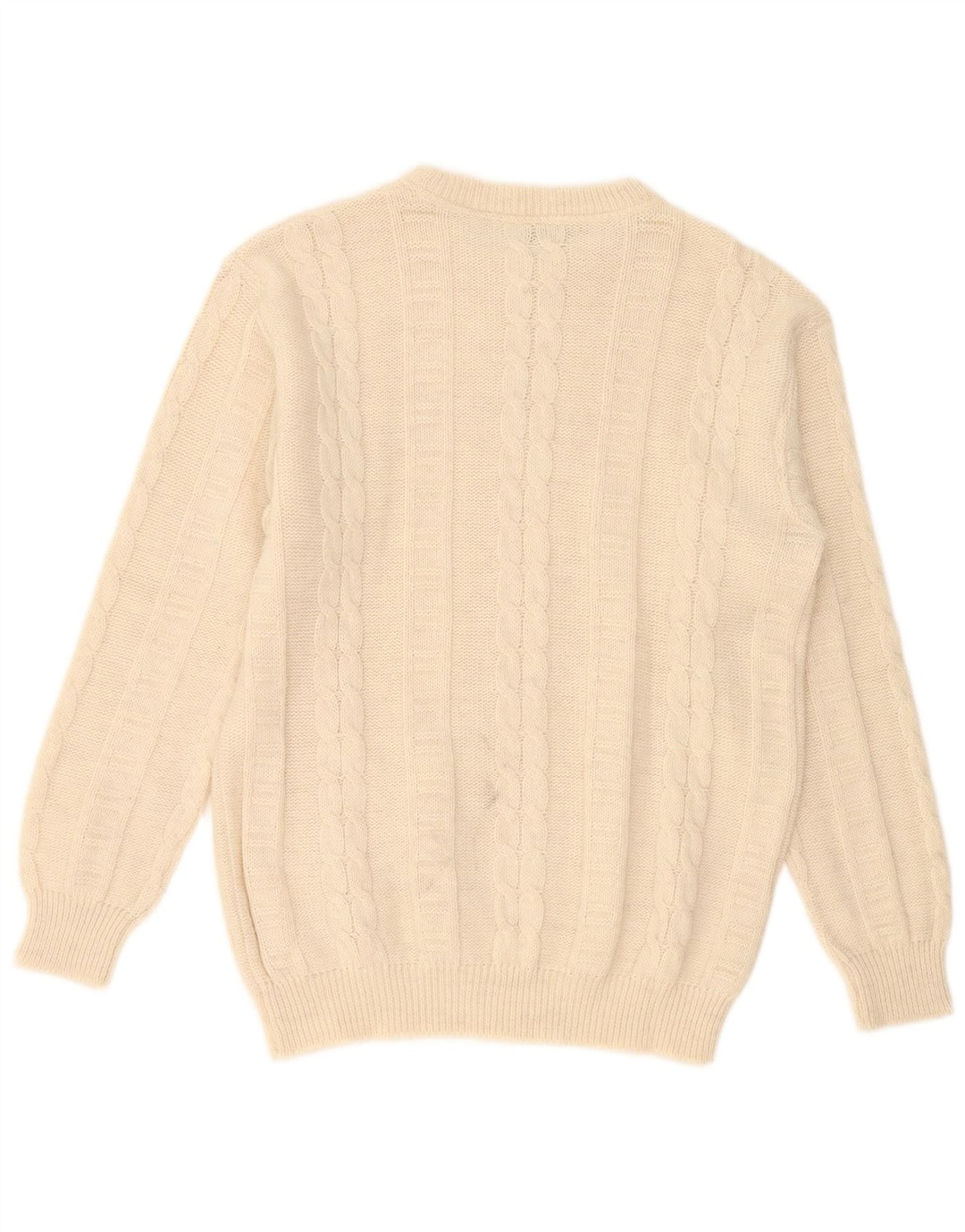 Męski sweter Pierre Cardin z dekoltem w łódkę, duży, beżowy