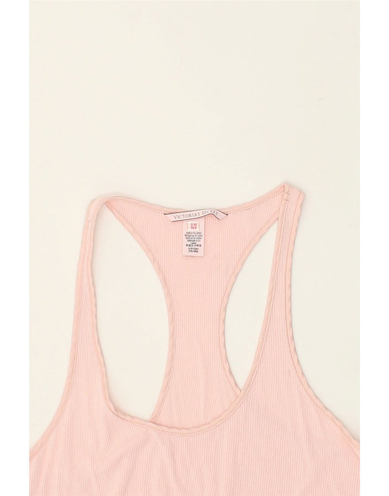 VICTORIAS SECRET Womens Vest Top UK 10 Small Pink | Vintage Victorias Secret | Thrift | Second-Hand Victorias Secret | Used Clothing | Messina Hembry 