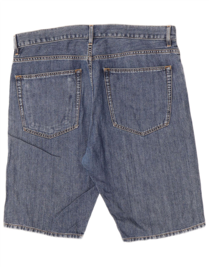 Męskie spodenki jeansowe Lacoste, rozmiar 44, duże, W34, niebieska bawełna