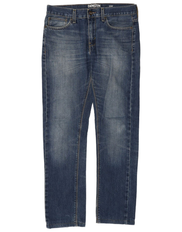 Męskie proste dżinsy Levi's W32 L30 Niebieskie bawełniane