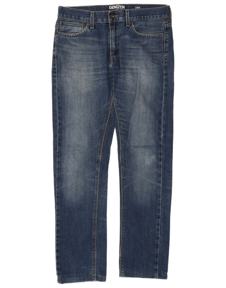 Męskie proste dżinsy Levi's W32 L30 Niebieskie bawełniane
